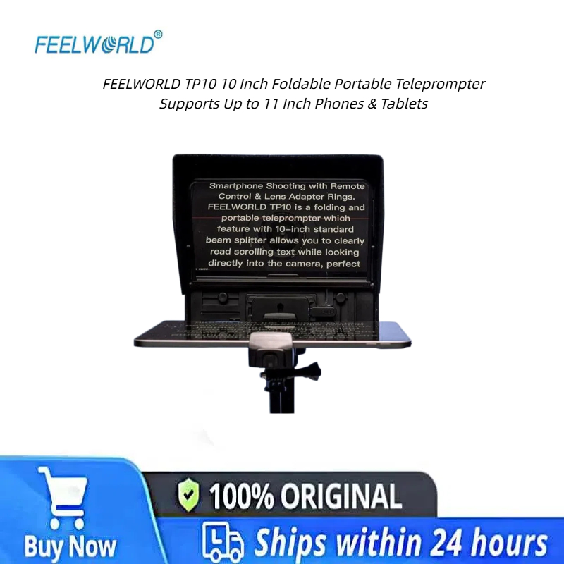Photography Prompt - FEELWORLD TP10 10-calowy Składany Teleprompter z