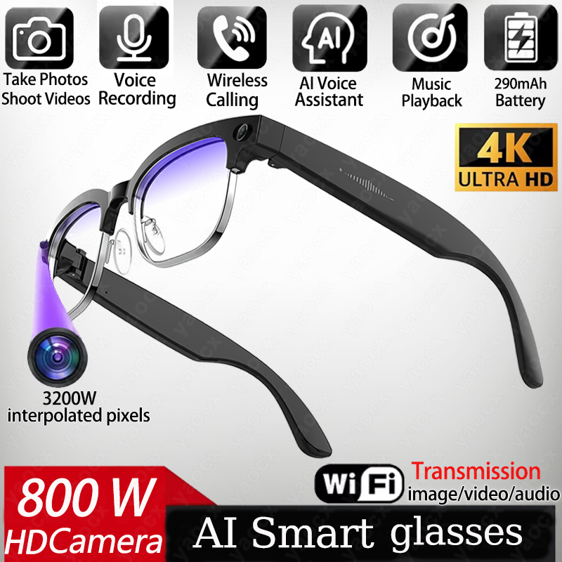 Okulary inteligentne 4K z AI,  – Photography Japanese recenzja i cena